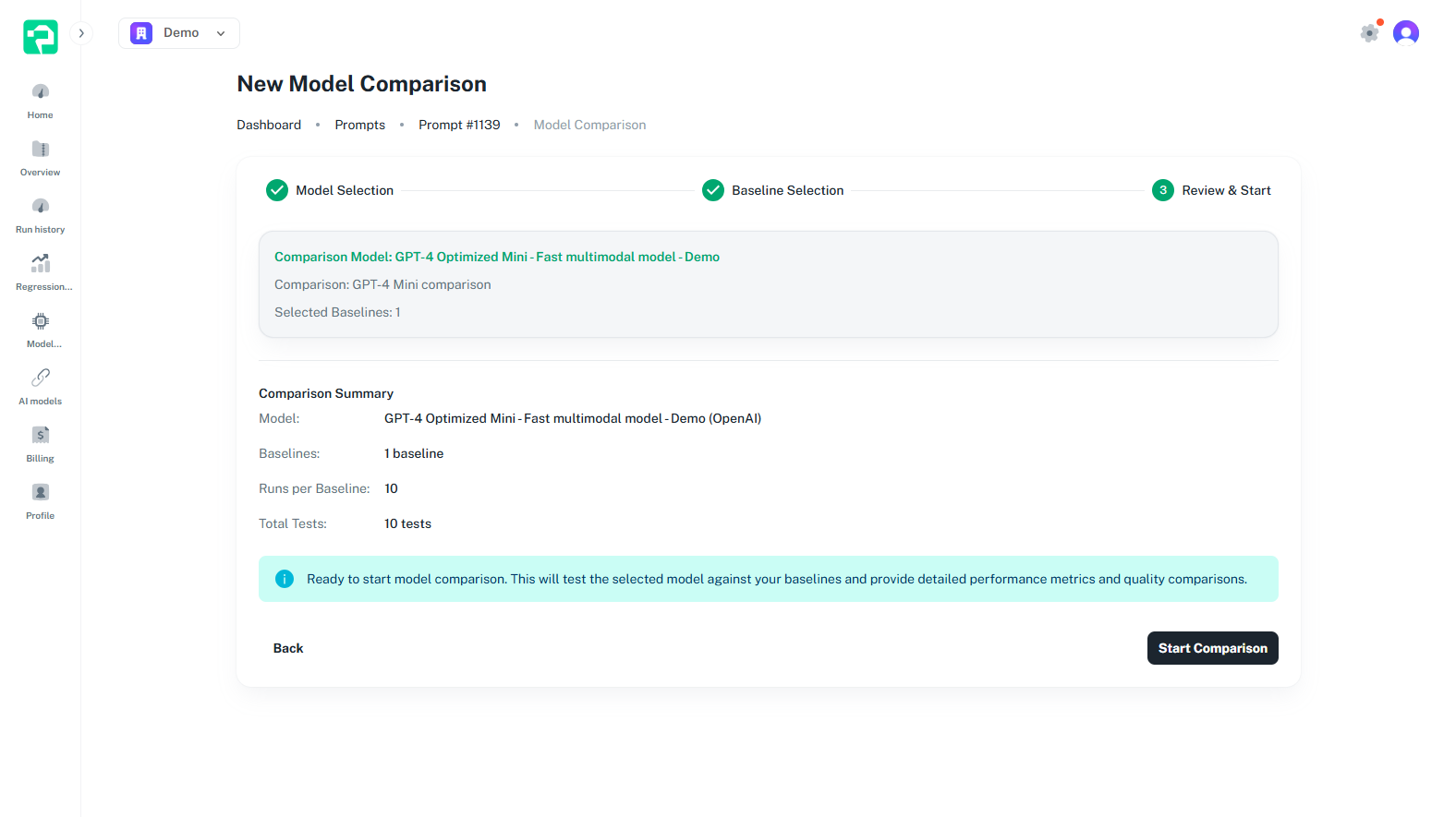 Multi-Model Validation